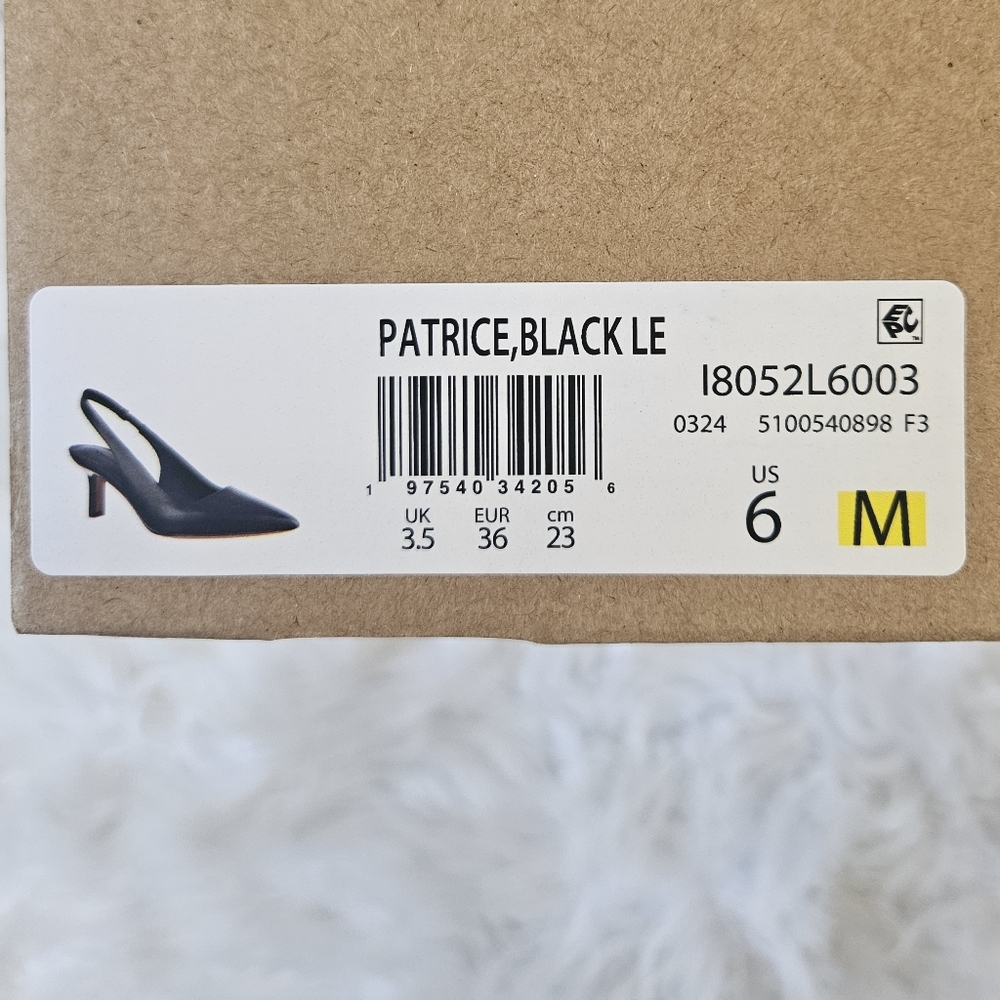NIB Vince 'Patrice' Leather Slingback Heel - Picture 17 of 17